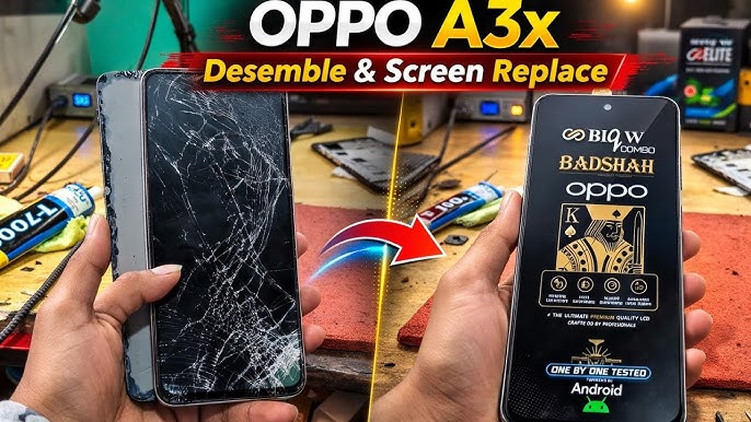 Oppo A3X Screen Replacement