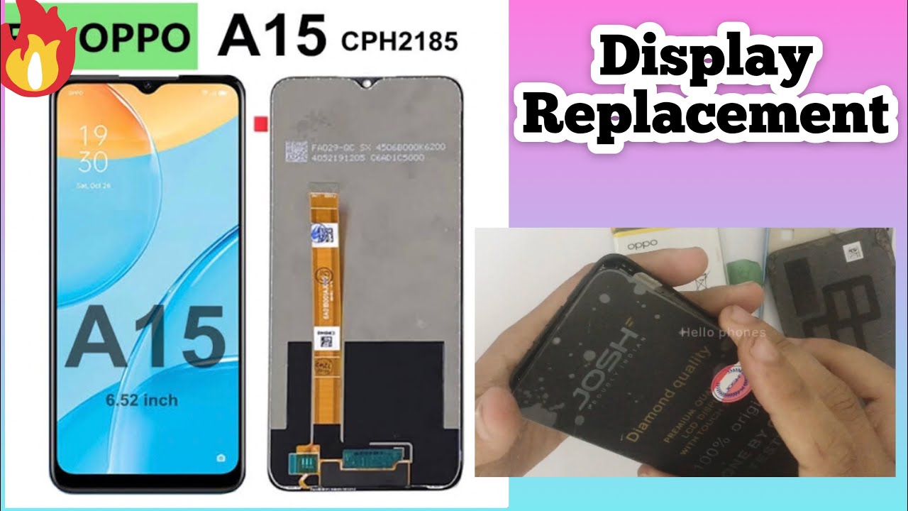 Oppo A15 Screen Replacement